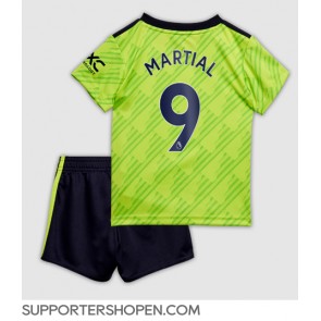Manchester United Anthony Martial #9 Tredje tröja Barn 2022-23 Kortärmad (+ korta byxor)